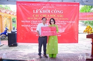 An Giang breaks ground on bridge under 2027 
